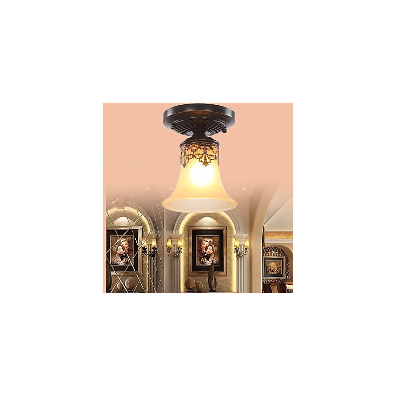Europe Type Style Landdistrikter Klassisk Absorber Kuppel Lys Lampe