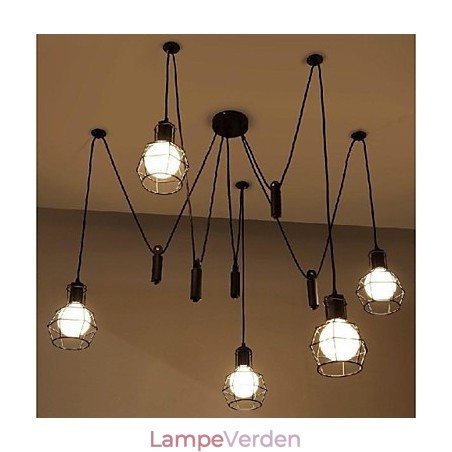 Traditionel klassisk vintage retro lanterne land mini stil maleri metal pendel lys spisestue Traditionel klassisk vintage retro lanterne land mini stil maleri metal pendel lys spisestue