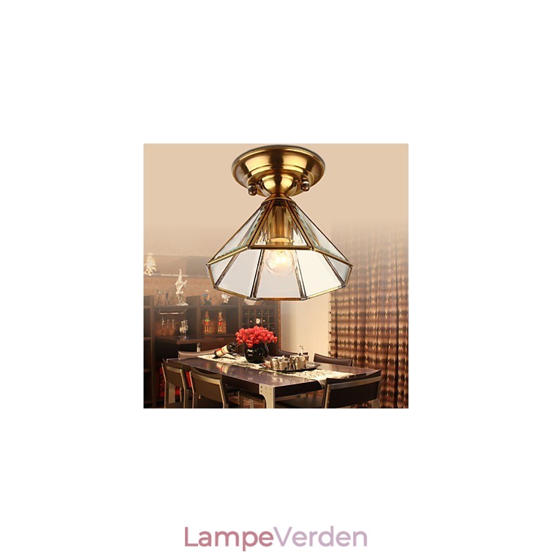 Traditionelle klassiske mini-stil messing metal Flush Mount spotlights