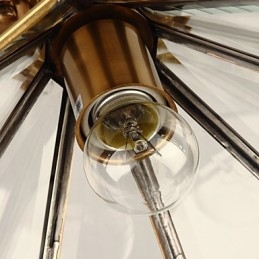 Traditionelle klassiske mini-stil messing metal Flush Mount spotlights