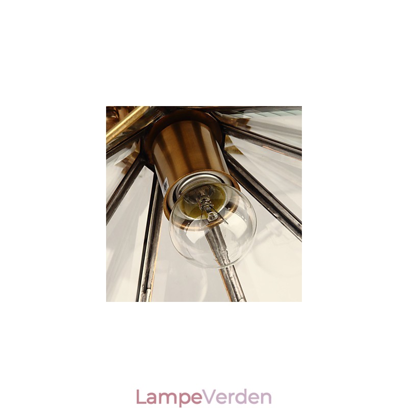 Traditionelle klassiske mini-stil messing metal Flush Mount spotlights