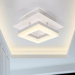 9W moderne moderne akryl flush Mount