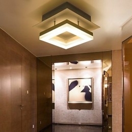 9W moderne moderne akryl flush Mount