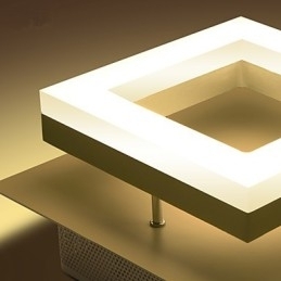 9W moderne moderne akryl flush Mount