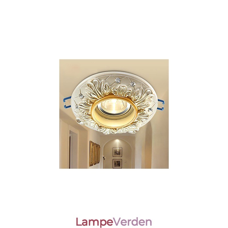 10*3.5CM Europa Type Stil Landdistrikter Loftsrør Lampe Absorber Kuppel Lys Lampe