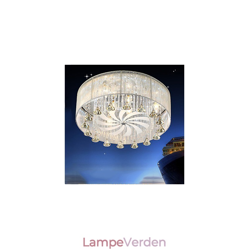 Flush Mount Crystal Moderne moderne glas