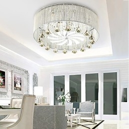 Flush Mount Crystal Moderne moderne glas