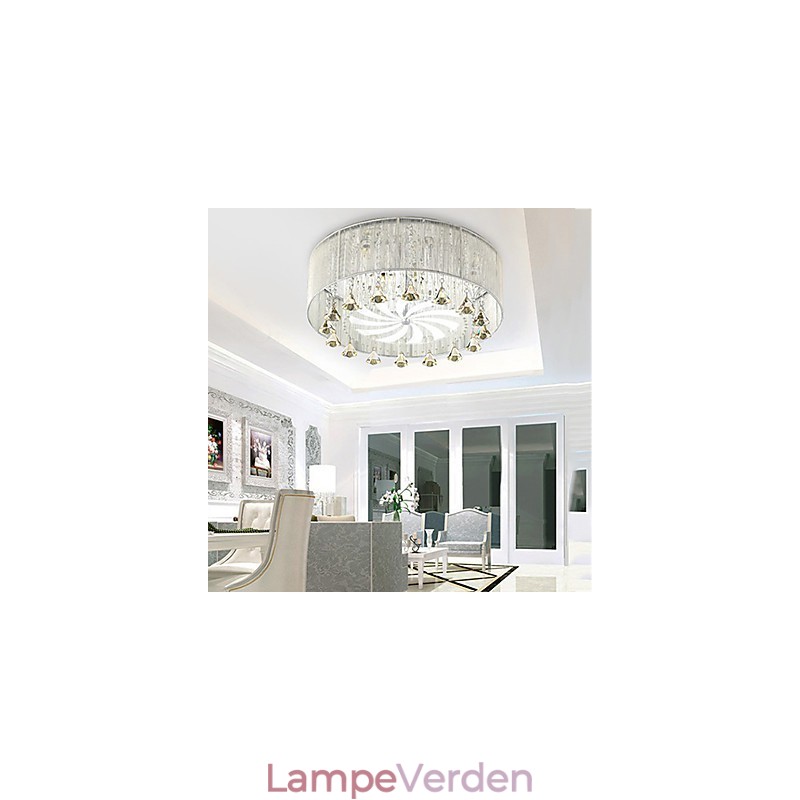 Flush Mount Crystal Moderne moderne glas