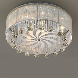 Flush Mount Crystal Moderne moderne glas
