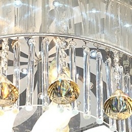 Flush Mount Crystal Moderne moderne glas