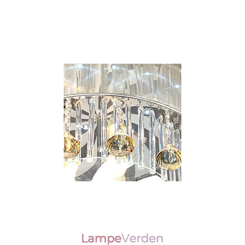 Flush Mount Crystal Moderne moderne glas