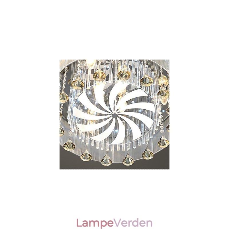 Flush Mount Crystal Moderne moderne glas