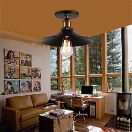 Industriel retro pendellampe Garage boligindretning dekorativ lysekrone