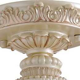 Traditionelle, klassiske mini-maleri, harpiks Flush Mount Spot Lights