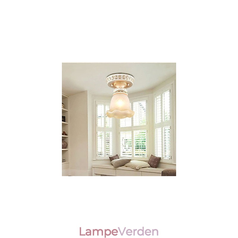 Traditionelle, klassiske mini-maleri, harpiks Flush Mount Spot Lights