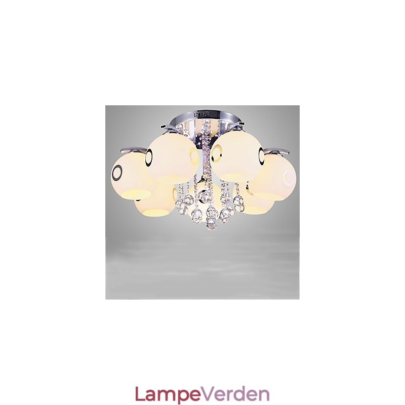 Flush Mount Crystal Moderne moderne glas