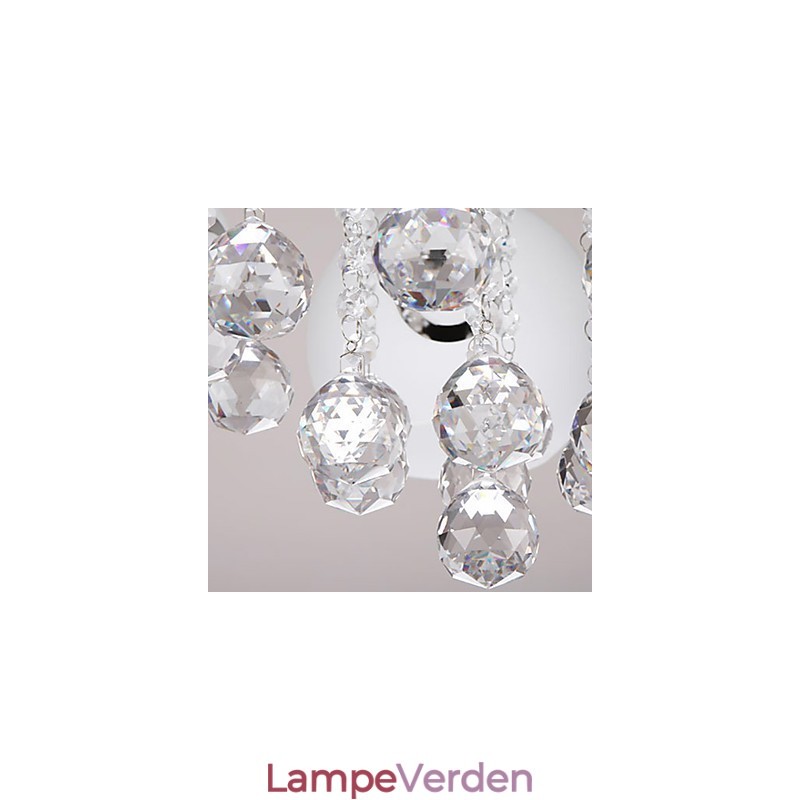 Flush Mount Crystal Moderne moderne glas