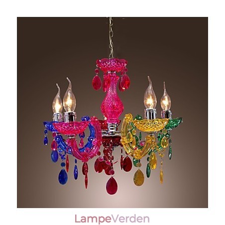 Traditionel klassisk krystal krom akryl lysekrone Traditionel klassisk krystal krom akryl lysekrone