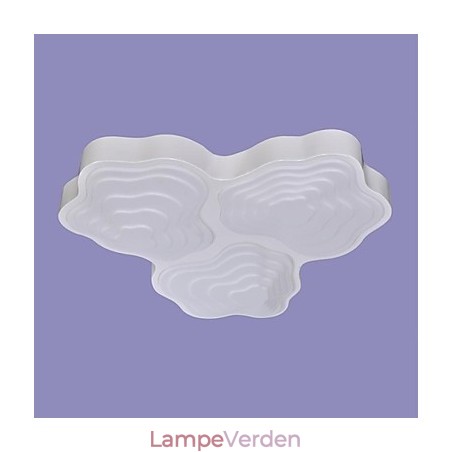 Loftslamper 3 lys kunstnerisk rustfri stålbelægning Loftslamper 3 lys kunstnerisk rustfri stålbelægning