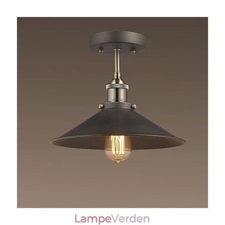 Vintage Mini Edison Loftslampe 1 Light Metal Flush Mount Vintage Mini Edison Loftslampe 1 Light Metal Flush Mount