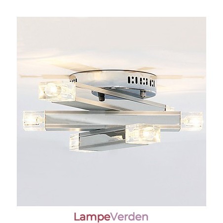 Moderne loftslampe med 6 lys i smart design Moderne loftslampe med 6 lys i smart design