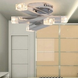 Moderne loftslampe med 6 lys i smart design