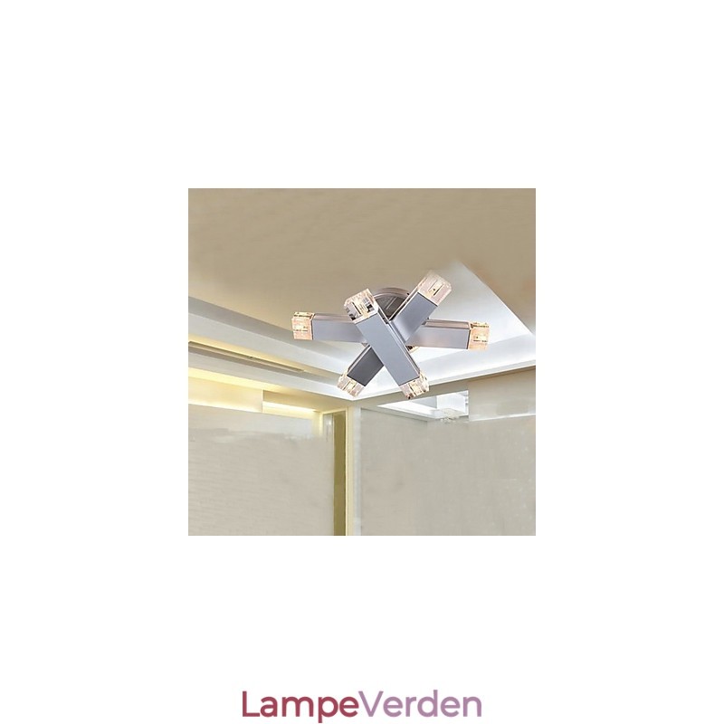 Moderne loftslampe med 6 lys i smart design