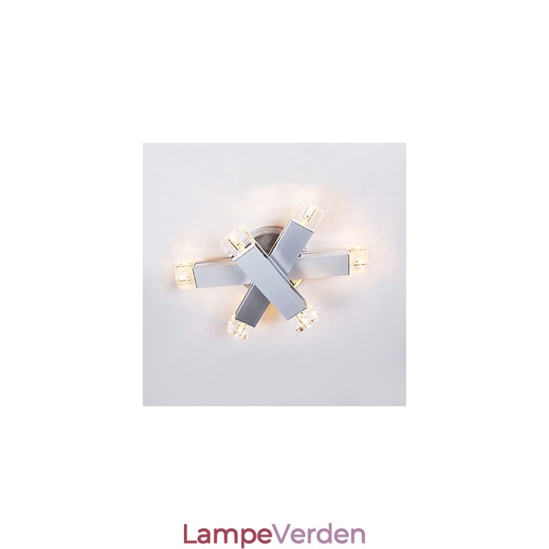 Moderne loftslampe med 6 lys i smart design