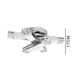 Moderne loftslampe med 6 lys i smart design