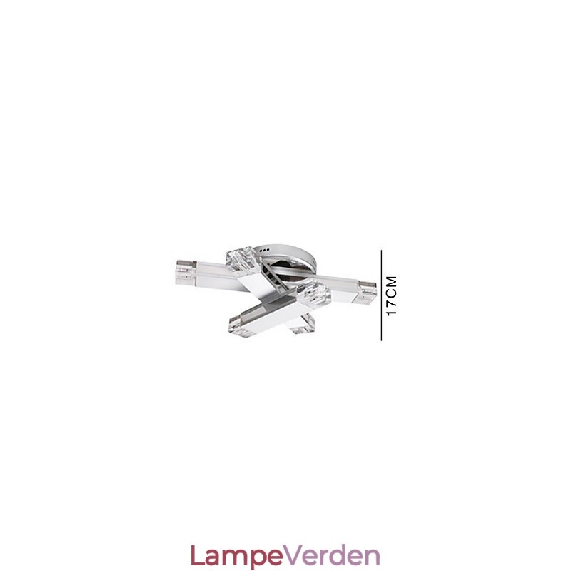 Moderne loftslampe med 6 lys i smart design