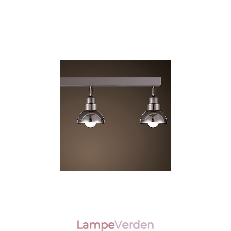 Flush Mount Trinal hoved lys hvid glas aluminiumsramme Mode moderne