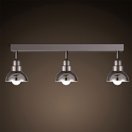 Flush Mount Trinal hoved lys hvid glas aluminiumsramme Mode moderne