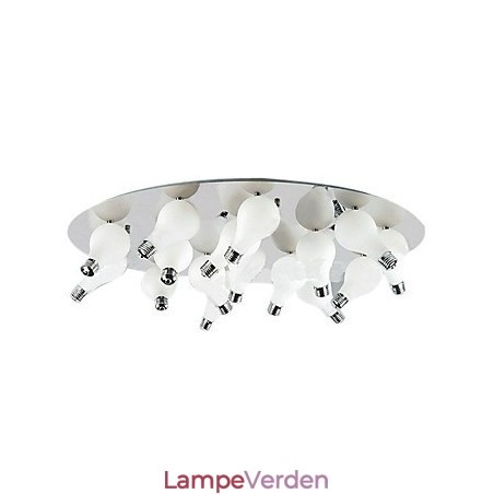 Moderne Flush Mount med 12 lys i runde (G4 Bulb Base) Moderne Flush Mount med 12 lys i runde (G4 Bulb Base)