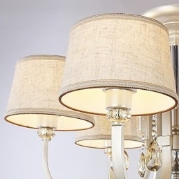 Country Crystal Maleri Metal Lysekrone