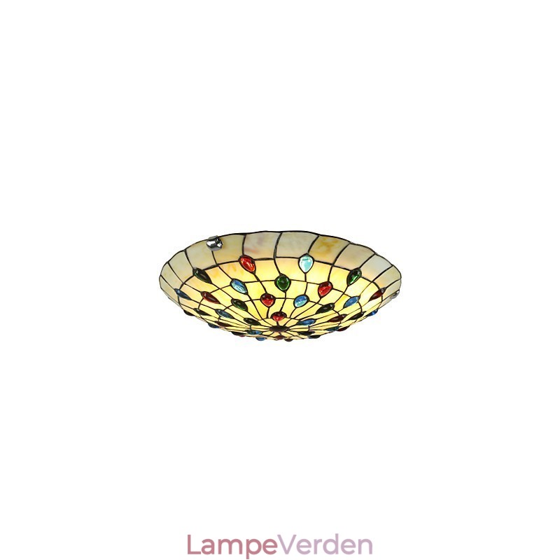 Loftslampe i middelhavsstil 50 Cm Havebelysning