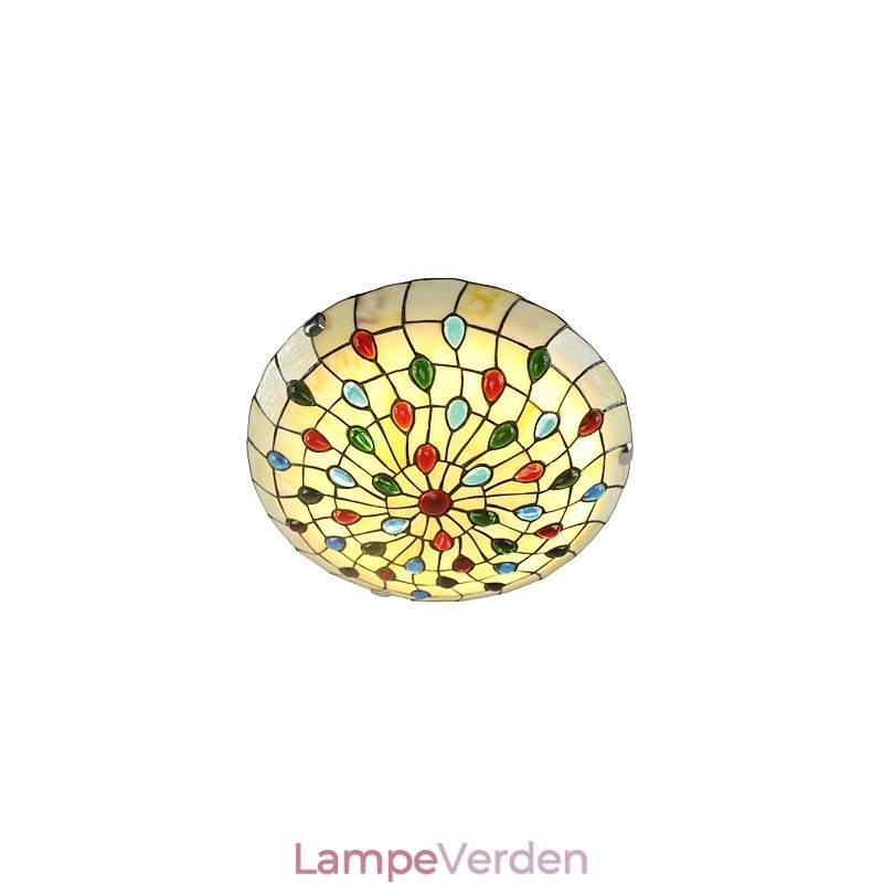 Loftslampe i middelhavsstil 50 Cm Havebelysning