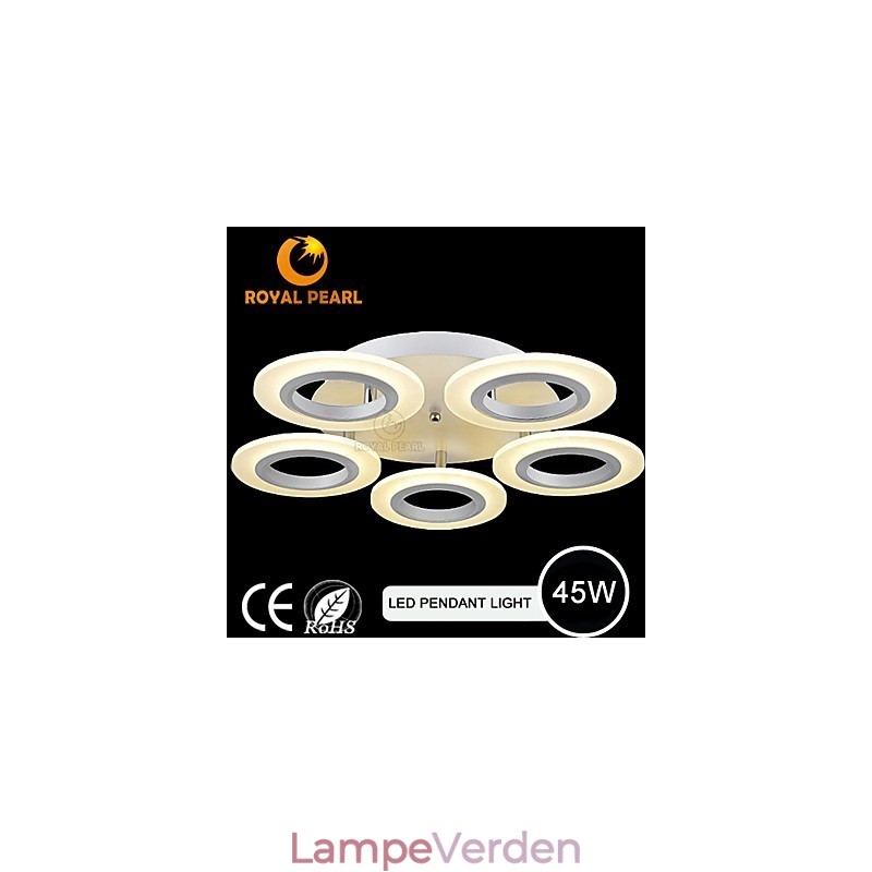 Moderne akryl pendellampe