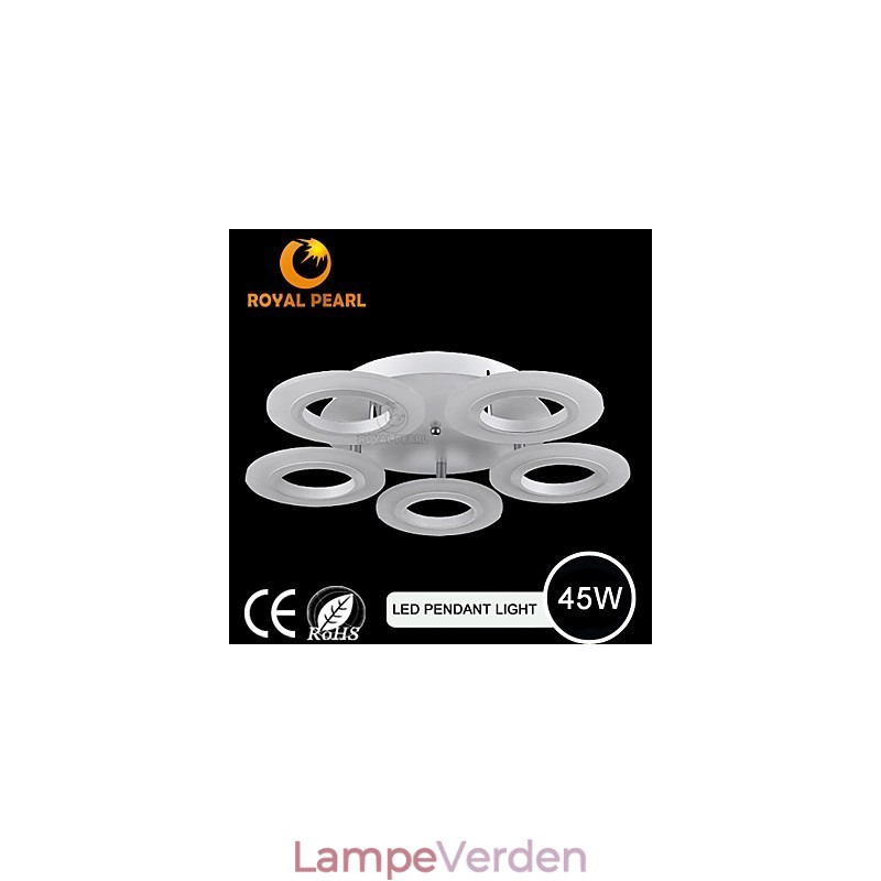 Moderne akryl pendellampe