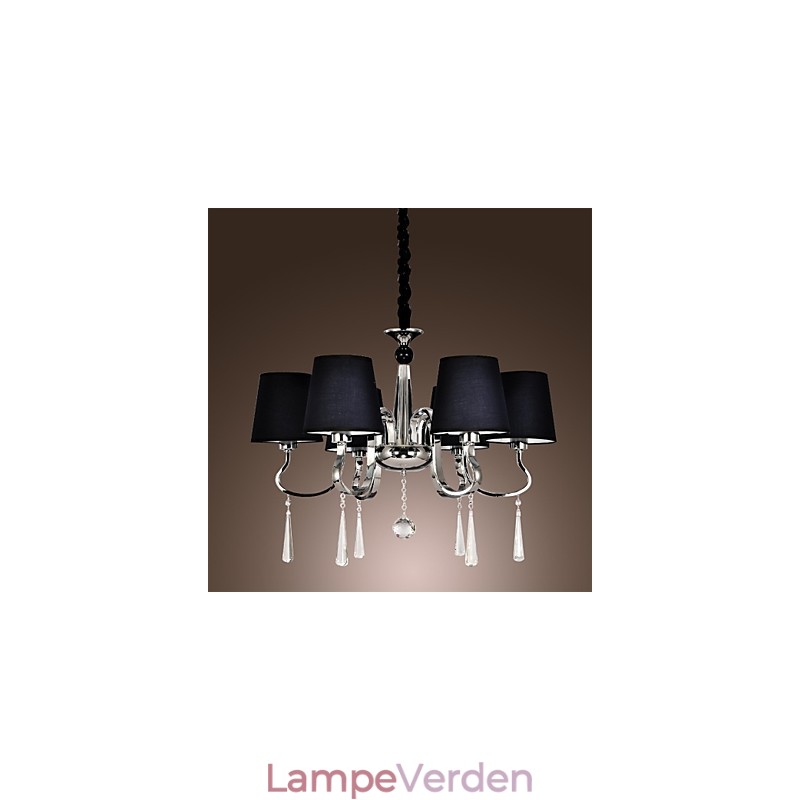 Moderne Moderne Traditionel Klassisk Rustik Lodge Vintage Island Chrome Metal Lysekrone Spisestue