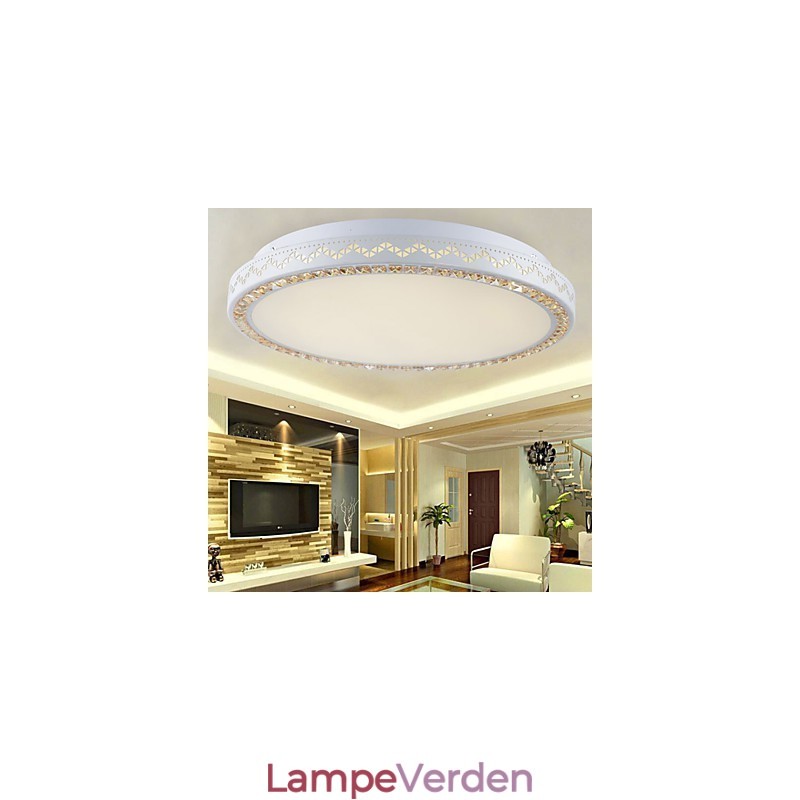 90~265V Flush Mount Crystal Modern Contemporary Metal Metal