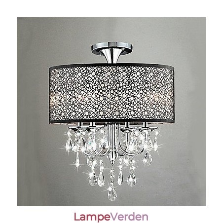 Traditionel Klassisk Crystal Metal Flush Mount Traditionel Klassisk Crystal Metal Flush Mount