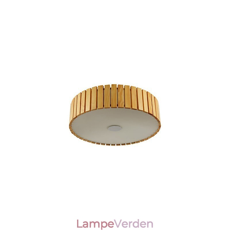 Flush Mount Traditionel klassisk træbambus