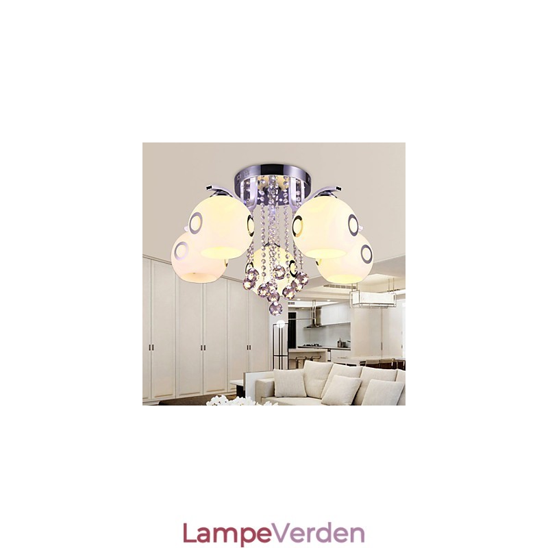 Flush Mount Crystal Moderne moderne glas