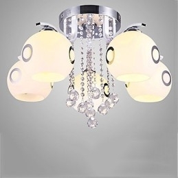 Flush Mount Crystal Moderne moderne glas