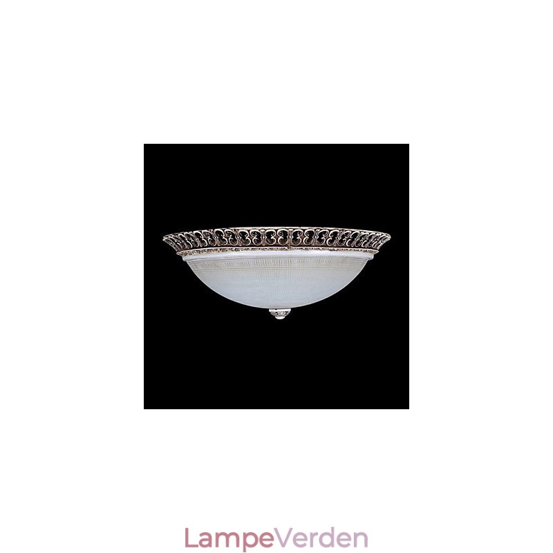 Mørkebrun Flush Mount lys glasharpiks mønster udskæring europæisk klassiker