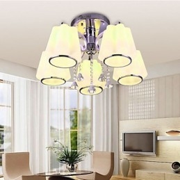 Flush Mount Crystal Moderne moderne glas