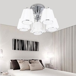 Flush Mount Crystal Moderne moderne glas