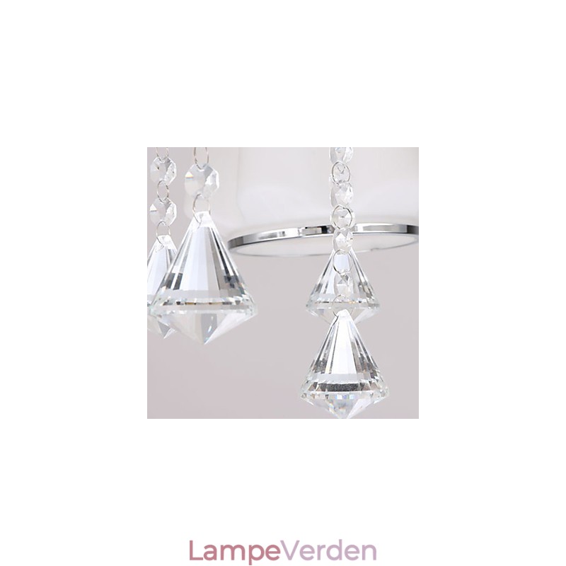 Flush Mount Crystal Moderne moderne glas