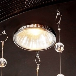 Moderne Semi Flush Mount med 3 lys Butterfly Featured Shade