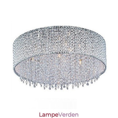Crystal Flush Mount med 10 lys Crystal Flush Mount med 10 lys
